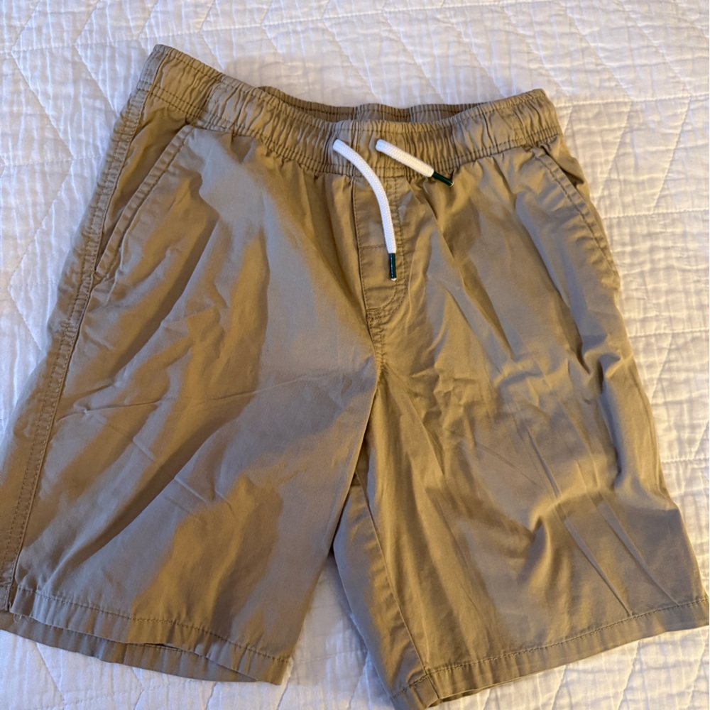 Boys Cat & Jack Tan Casual Shorts with Drawstring